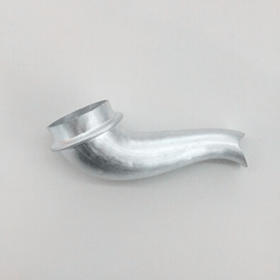 Aluminum spout for aluminum pot